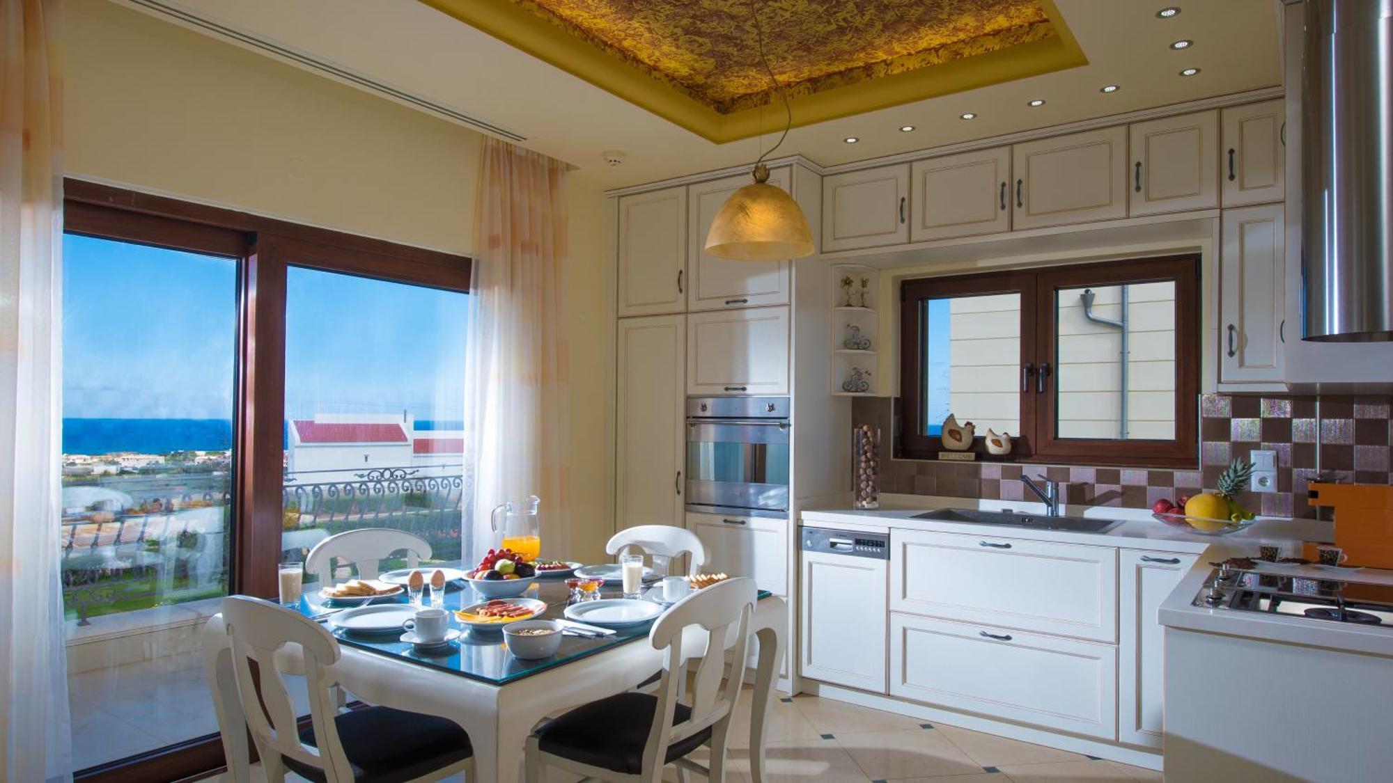Sunshine Villa With Private Pool By Estia Herszonisszosz Kültér fotó